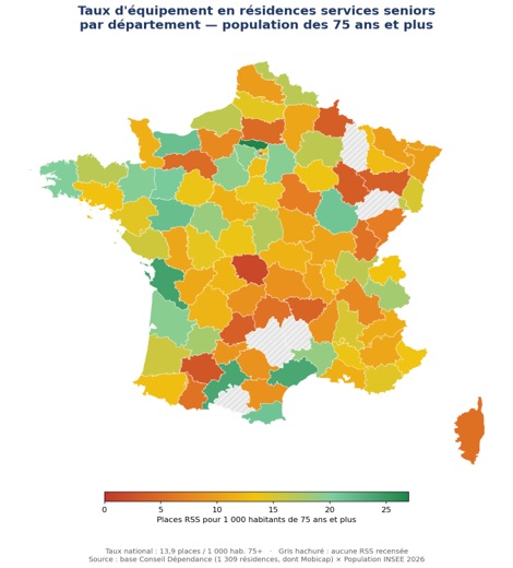Carte Implantation RSS